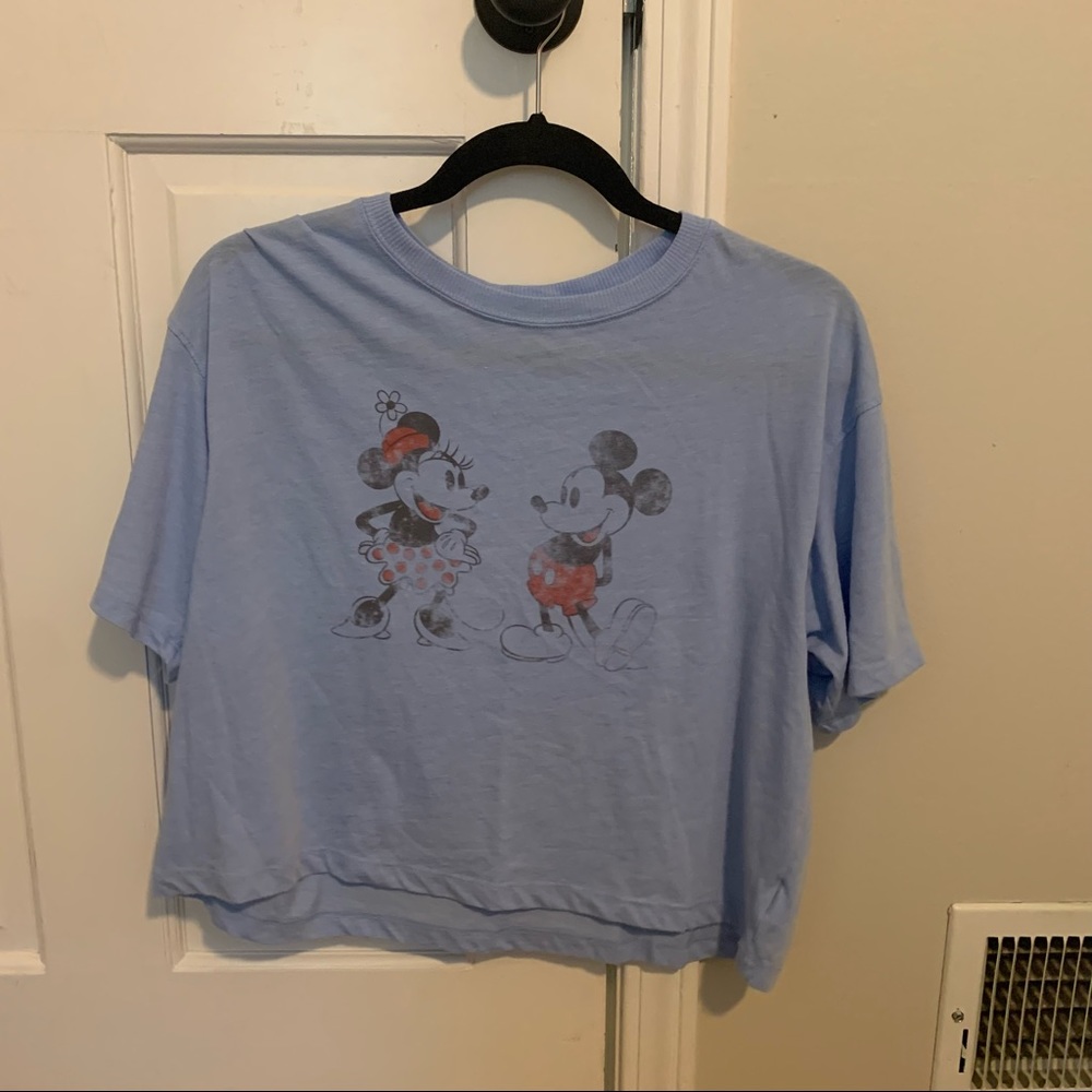 Blue Mickey and Minnie tshirt!